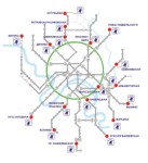 Фамилия на карте метро Москвы